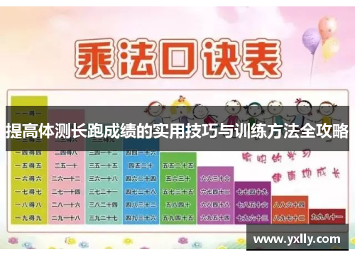 提高体测长跑成绩的实用技巧与训练方法全攻略